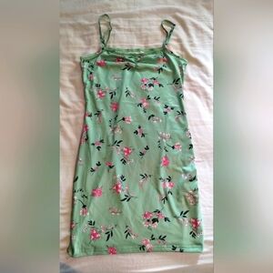 Shein ruched bust mini summer dress, size M